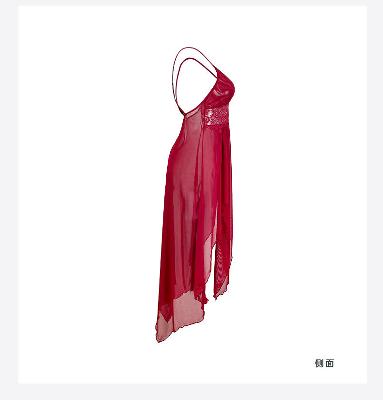 European and American Style Lingerie Sexy Nightclub V Backless Sleeveless Strap Dress Manufacturer863