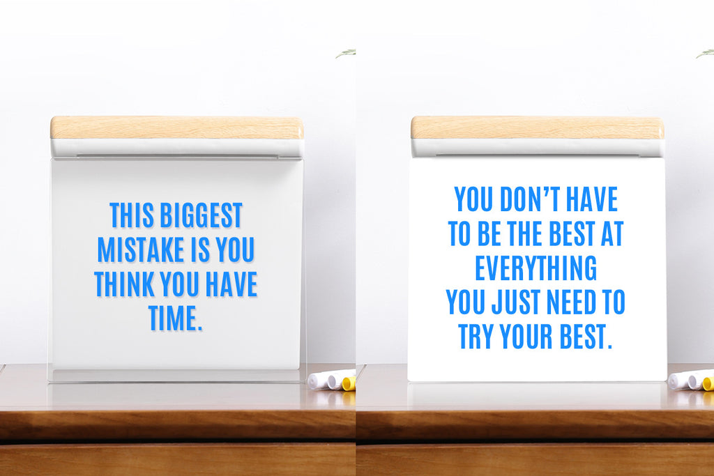 Colorful Touch Children's Luminous Message Board Erasable Writing Board Luminous Acrylic Bedroom Night Light