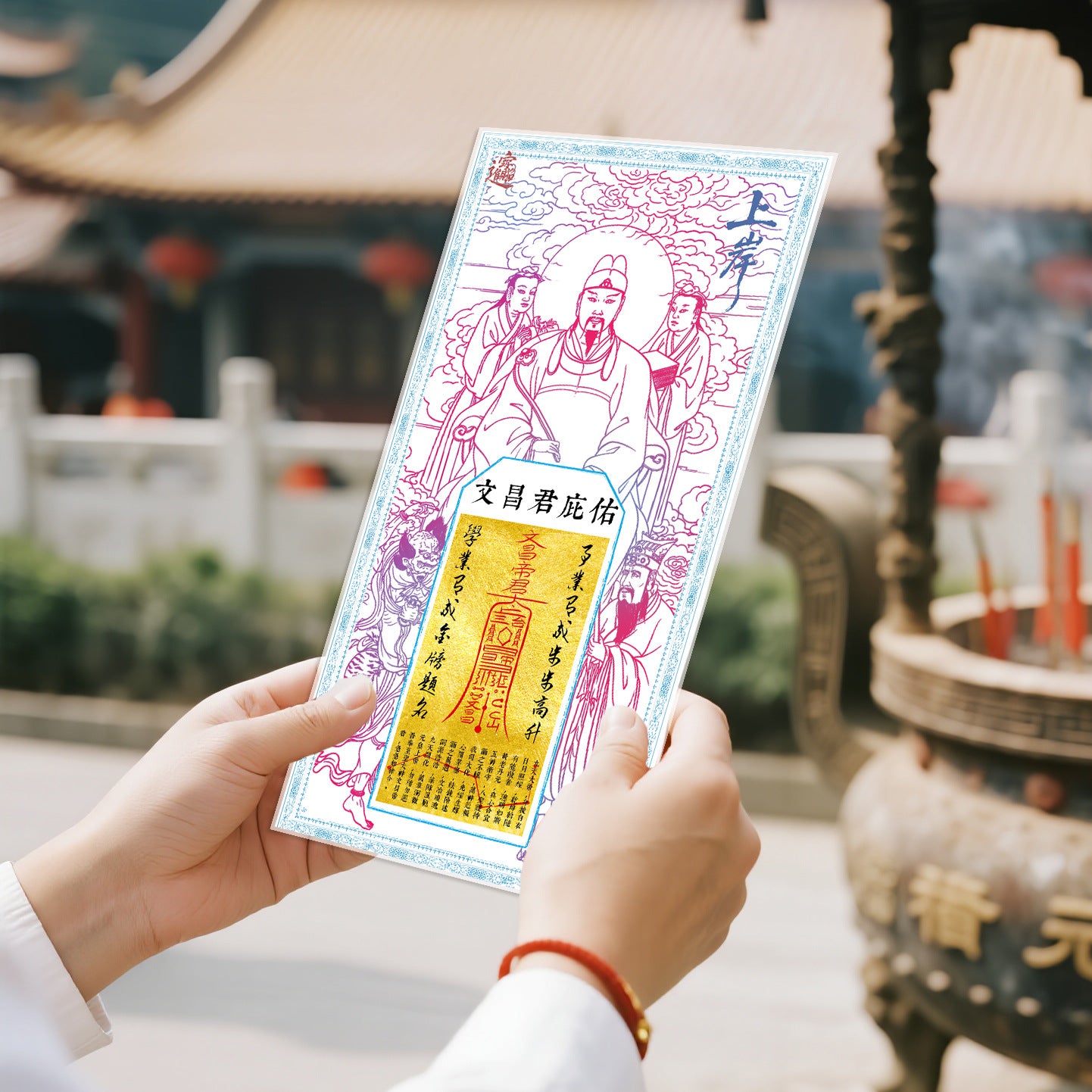 2026 Wenchang Emperor Wen Yun Heng Tong Blessing Ornament, Your One Stop Academic and Career Energy Accelerator