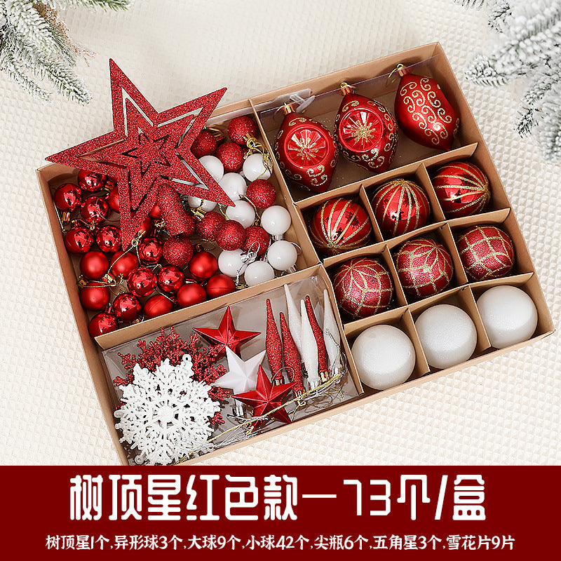 Christmas Ball Decoration Ball Christmas Tree Hanging Ball Pendant Color Ball Glossy Ball Hanging Ornament Cartoon Ball Christmas Sequin