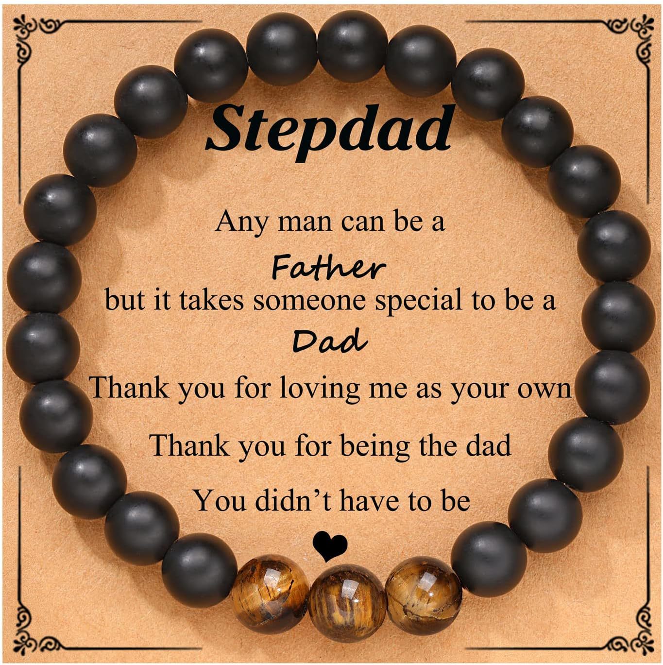 5-in-1 Energy Balance Bracelet - Amethyst, Obsidian, Lava Stone, Pink Zebra & Rhodochrosite Beaded Bracelet for Women