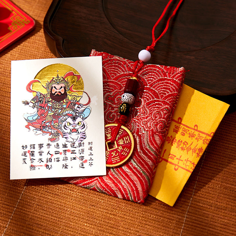 This is not just stickers, it's a cyber handshake between young people and the God of Wealth - using cuteness to dissolve seriousness and using mysticism to light up daily life