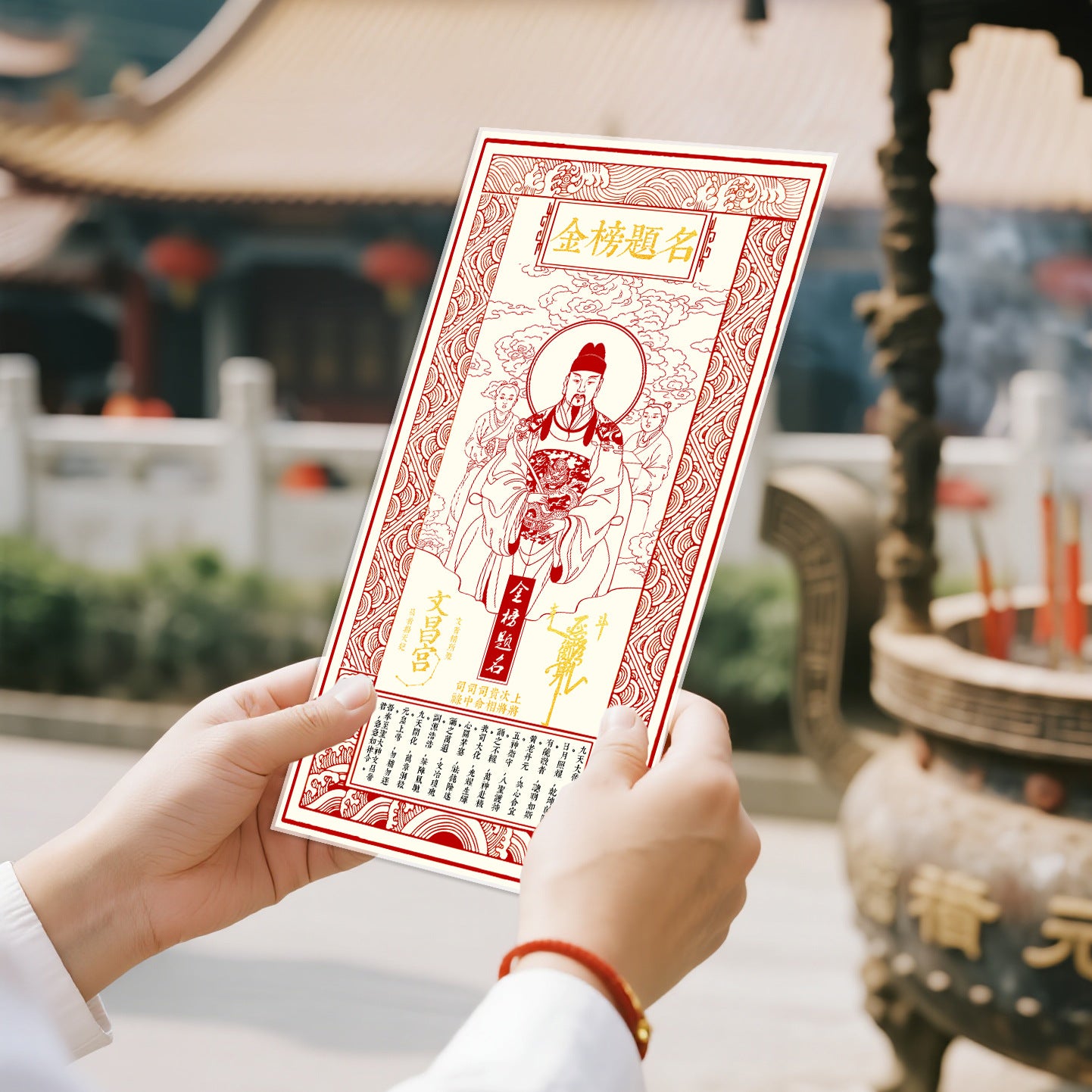 2026 Wenchang Emperor Wen Yun Heng Tong Blessing Ornament, Your One Stop Academic and Career Energy Accelerator