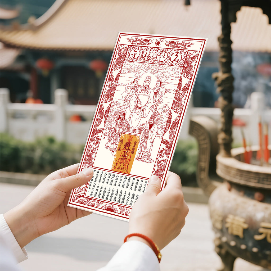 2026 Wenchang Emperor Wen Yun Heng Tong Blessing Ornament, Your One Stop Academic and Career Energy Accelerator