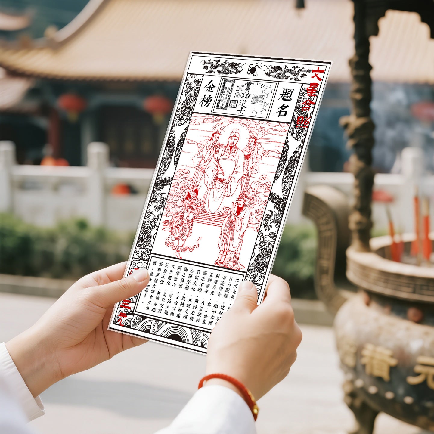 2026 Wenchang Emperor Wen Yun Heng Tong Blessing Ornament, Your One Stop Academic and Career Energy Accelerator