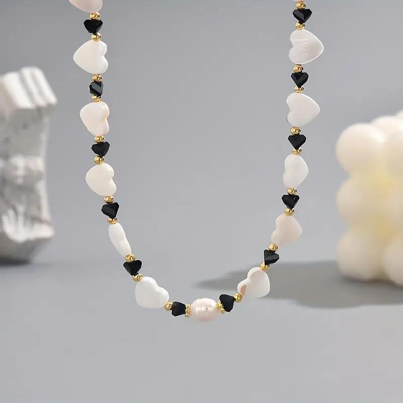 Pink Pearl Love Jewelry Set with Perfume - Necklace, Bracelet & Scent Gift Box for Women