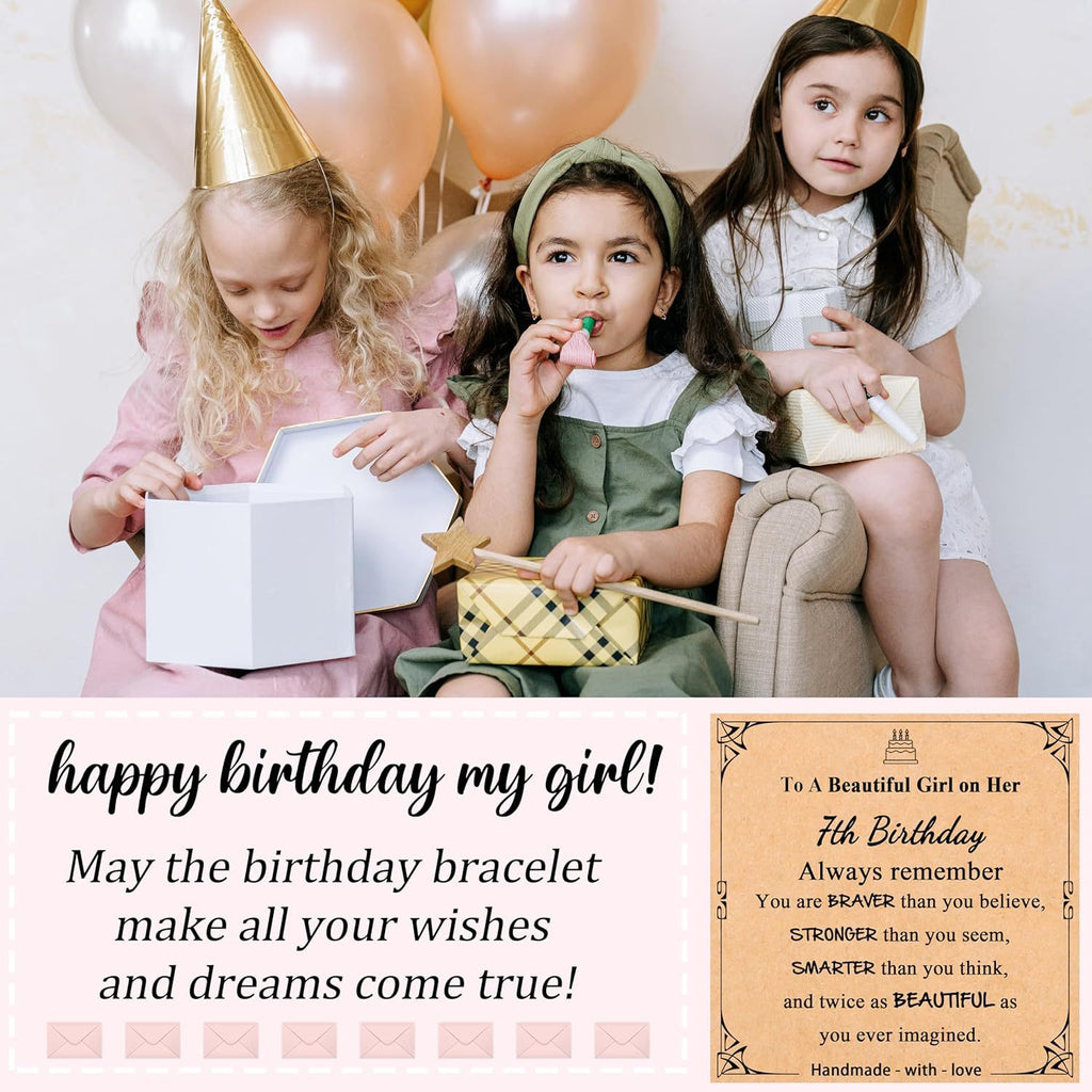 Sweet 18 Birthday Bracelet for Daughter - Personalized Heart Pink Zebra Stone adjustable Gift for 18th Birthday