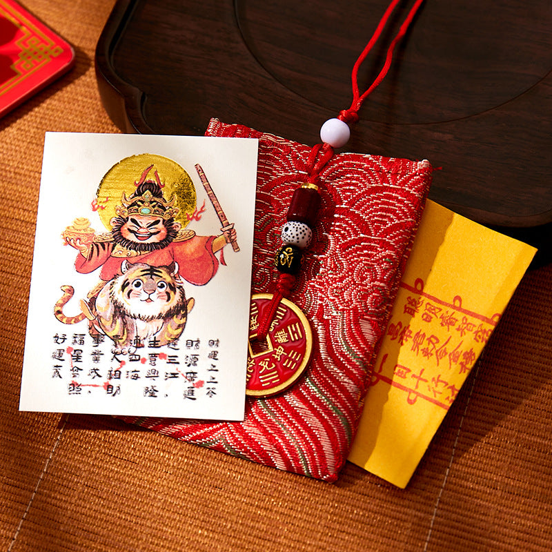 This is not just stickers, it's a cyber handshake between young people and the God of Wealth - using cuteness to dissolve seriousness and using mysticism to light up daily life