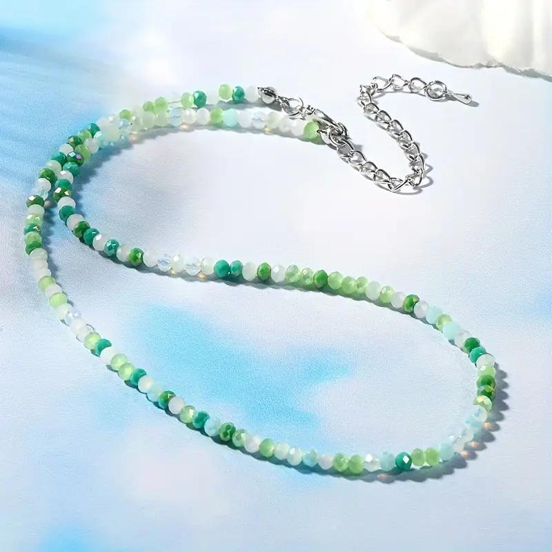 Rainbow Crystal Energy Necklace - Multi-color Gemstone Choker for Women, Positive Vibes Jewelry