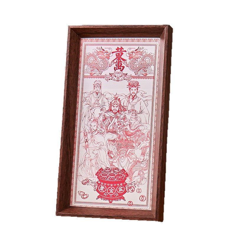 The Golden Treasure of Ten Thousand Liang · Five Paths God of Wealth and Mother of Money Tie "- a mobile treasury that can be taken home