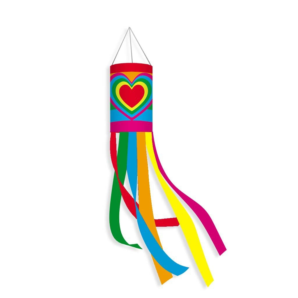 American Independence Day Themed Windsock Flag Outdoor Windsock Yard Scene Atmosphere Decoration Semi-Circular Flag