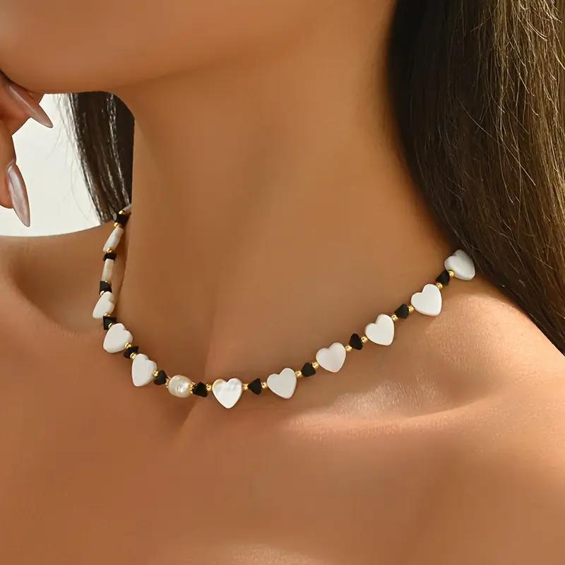 Pink Pearl Love Jewelry Set with Perfume - Necklace, Bracelet & Scent Gift Box for Women