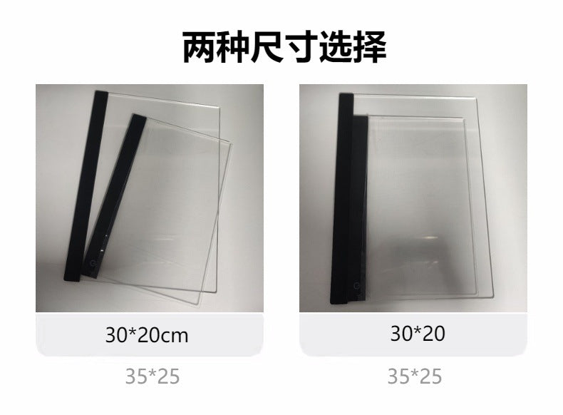 Luminous Acrylic Message Board Touch Switch led Night Light Erasable Scratch-Resistant Colorful Light Stand Lamp