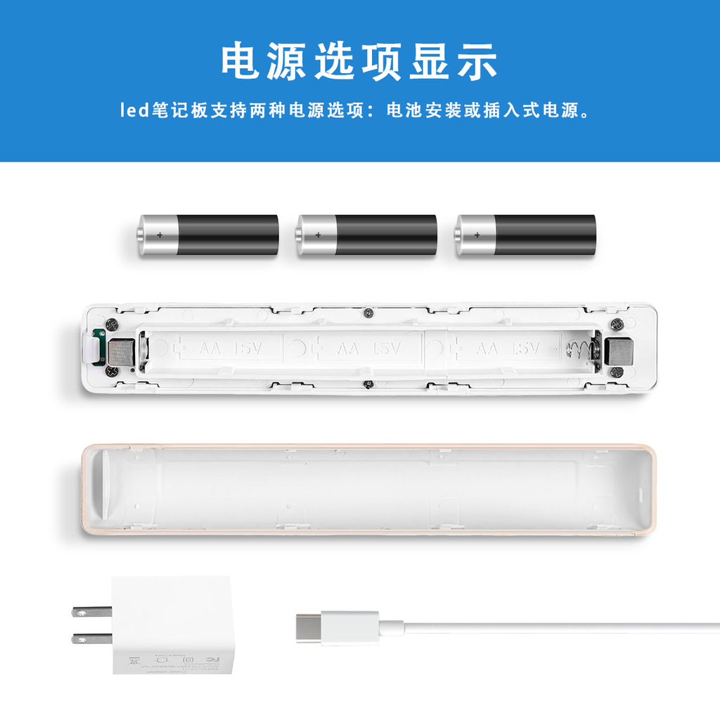 Colorful Touch Children's Luminous Message Board Erasable Writing Board Luminous Acrylic Bedroom Night Light