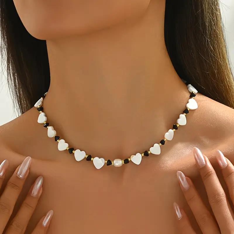 Pink Pearl Love Jewelry Set with Perfume - Necklace, Bracelet & Scent Gift Box for Women