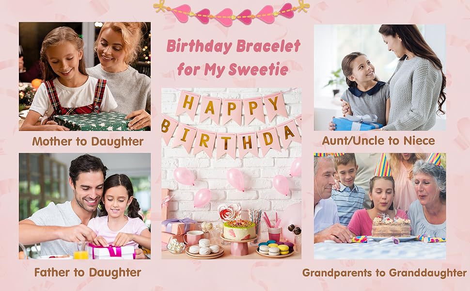 Courage Affirmation Bracelet - Pink Zebra Stone Elastic Bead Bracelet, Handmade Gift of Love & Strength