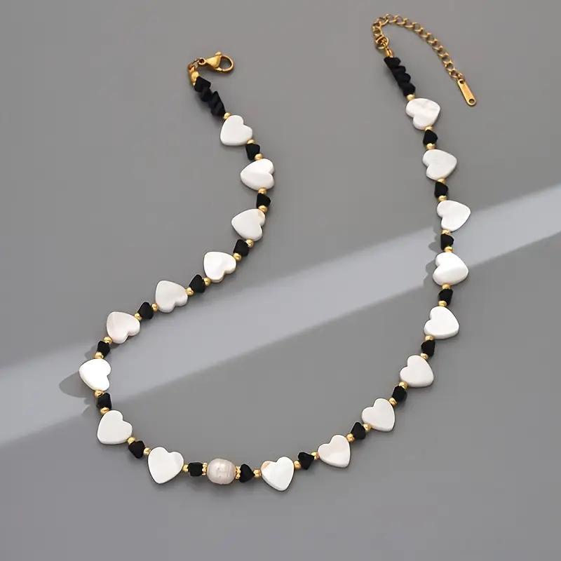 Pink Pearl Love Jewelry Set with Perfume - Necklace, Bracelet & Scent Gift Box for Women