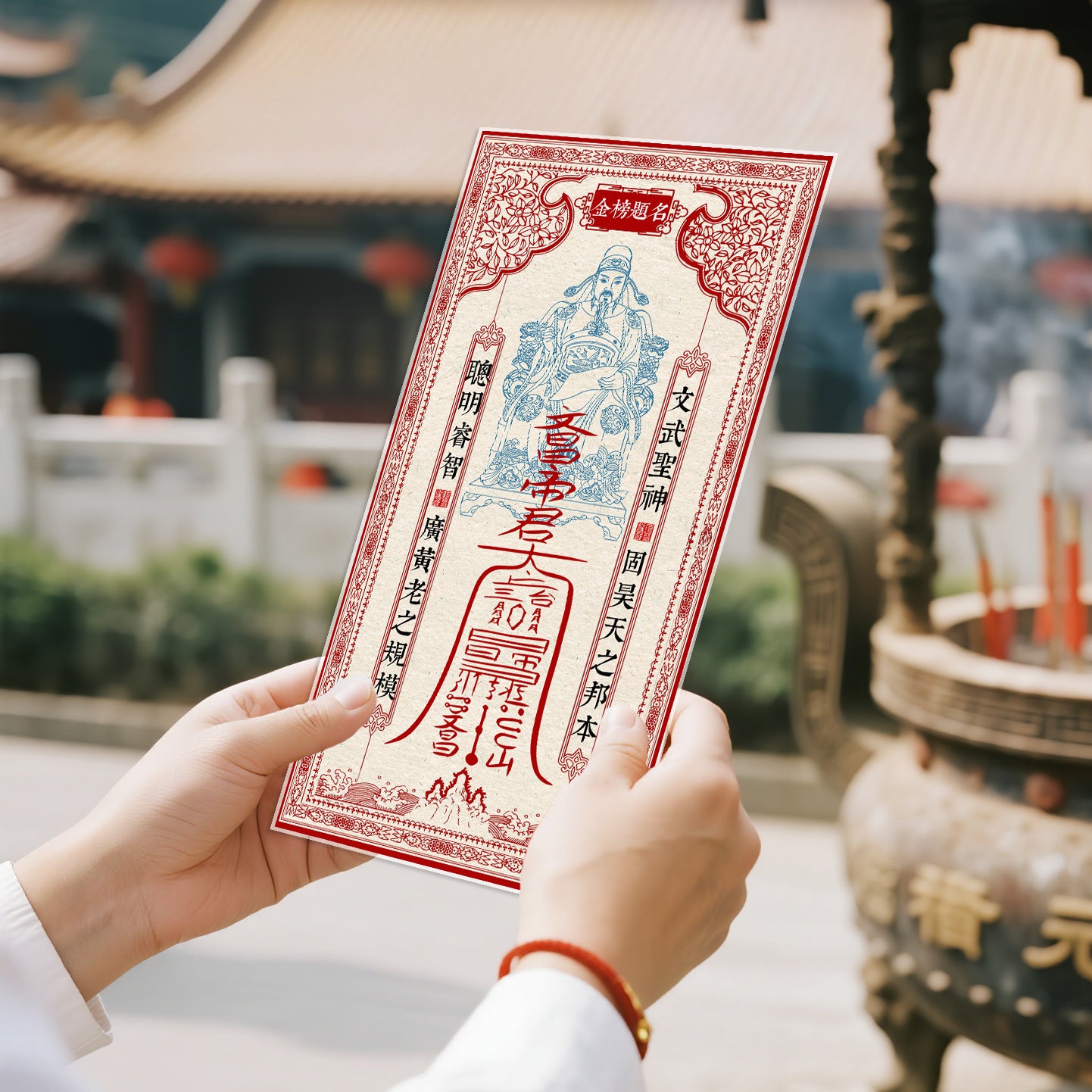 2026 Wenchang Emperor Wen Yun Heng Tong Blessing Ornament, Your One Stop Academic and Career Energy Accelerator