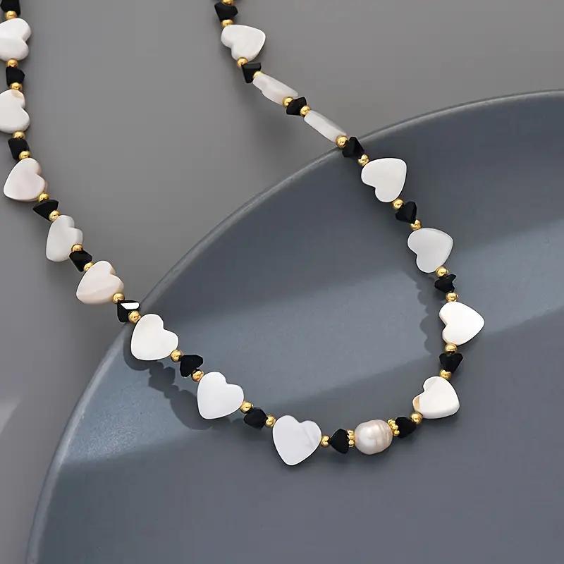 Pink Pearl Love Jewelry Set with Perfume - Necklace, Bracelet & Scent Gift Box for Women