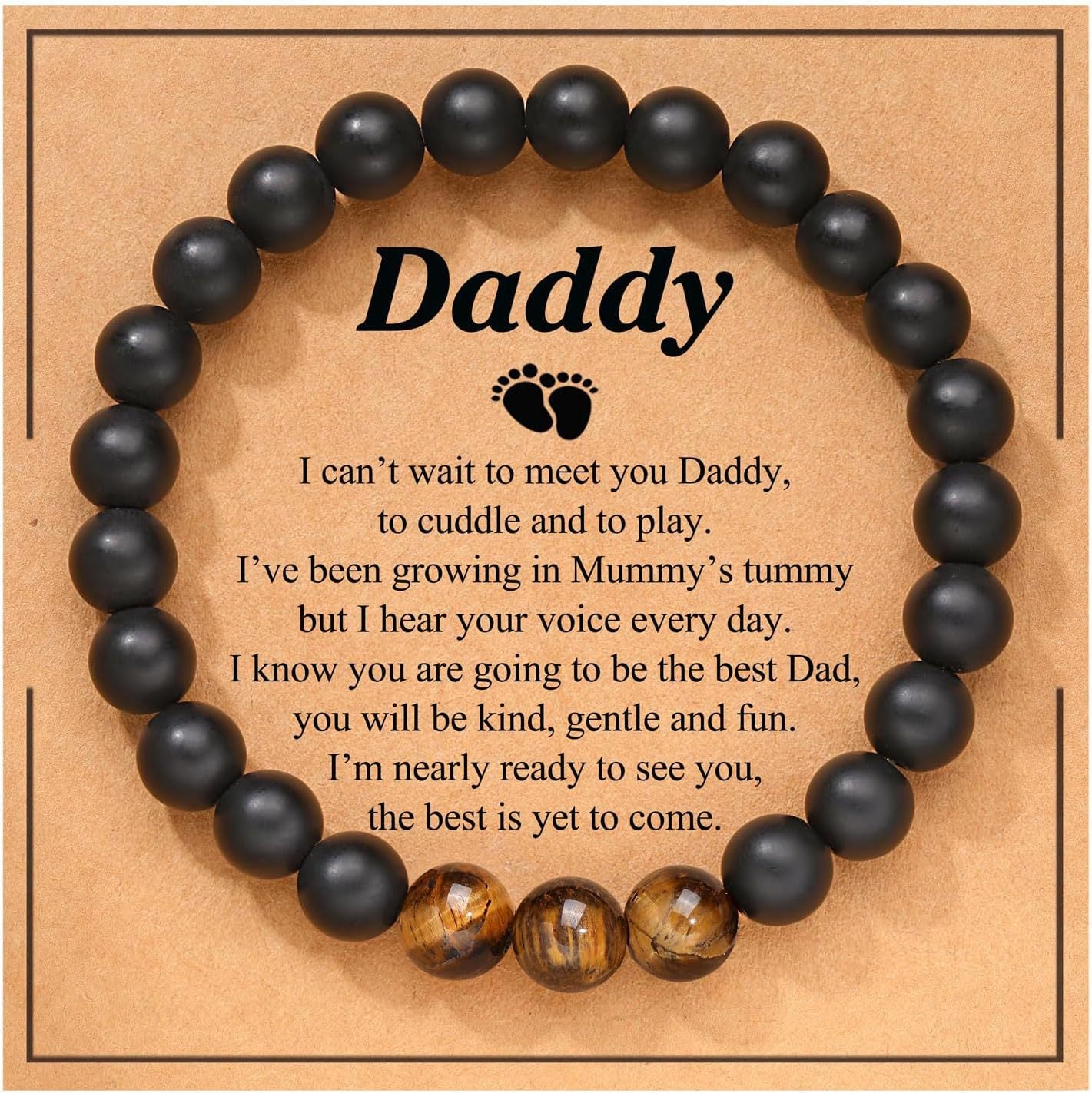 5-in-1 Energy Balance Bracelet - Amethyst, Obsidian, Lava Stone, Pink Zebra & Rhodochrosite Beaded Bracelet for Women