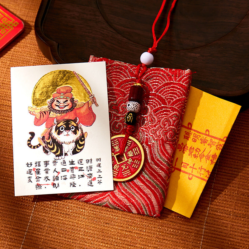 This is not just stickers, it's a cyber handshake between young people and the God of Wealth - using cuteness to dissolve seriousness and using mysticism to light up daily life