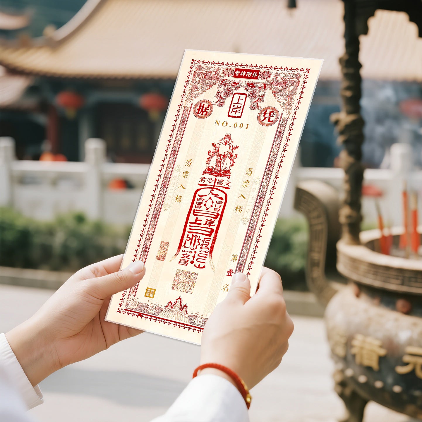 2026 Wenchang Emperor Wen Yun Heng Tong Blessing Ornament, Your One Stop Academic and Career Energy Accelerator