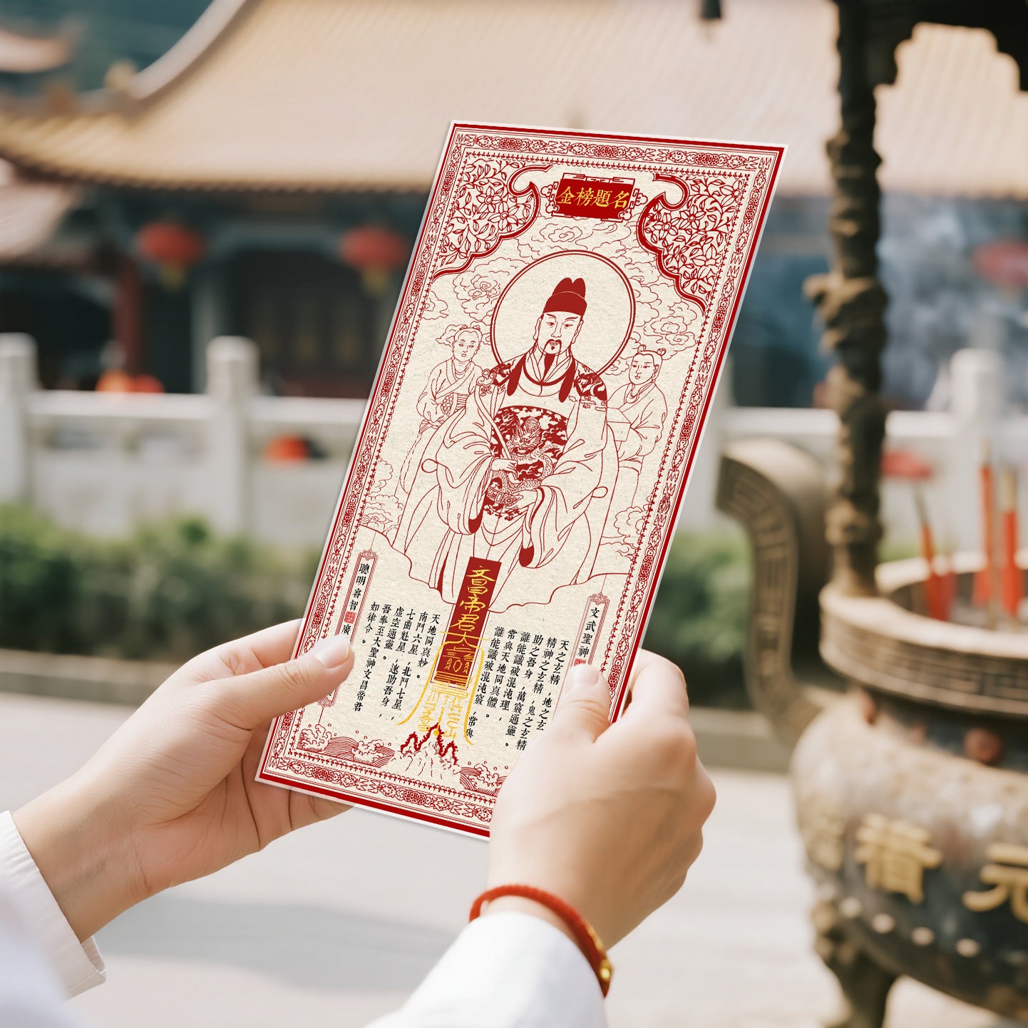 2026 Wenchang Emperor Wen Yun Heng Tong Blessing Ornament, Your One Stop Academic and Career Energy Accelerator