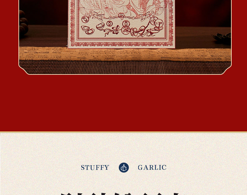 The Golden Treasure of Ten Thousand Liang · Five Paths God of Wealth and Mother of Money Tie "- a mobile treasury that can be taken home